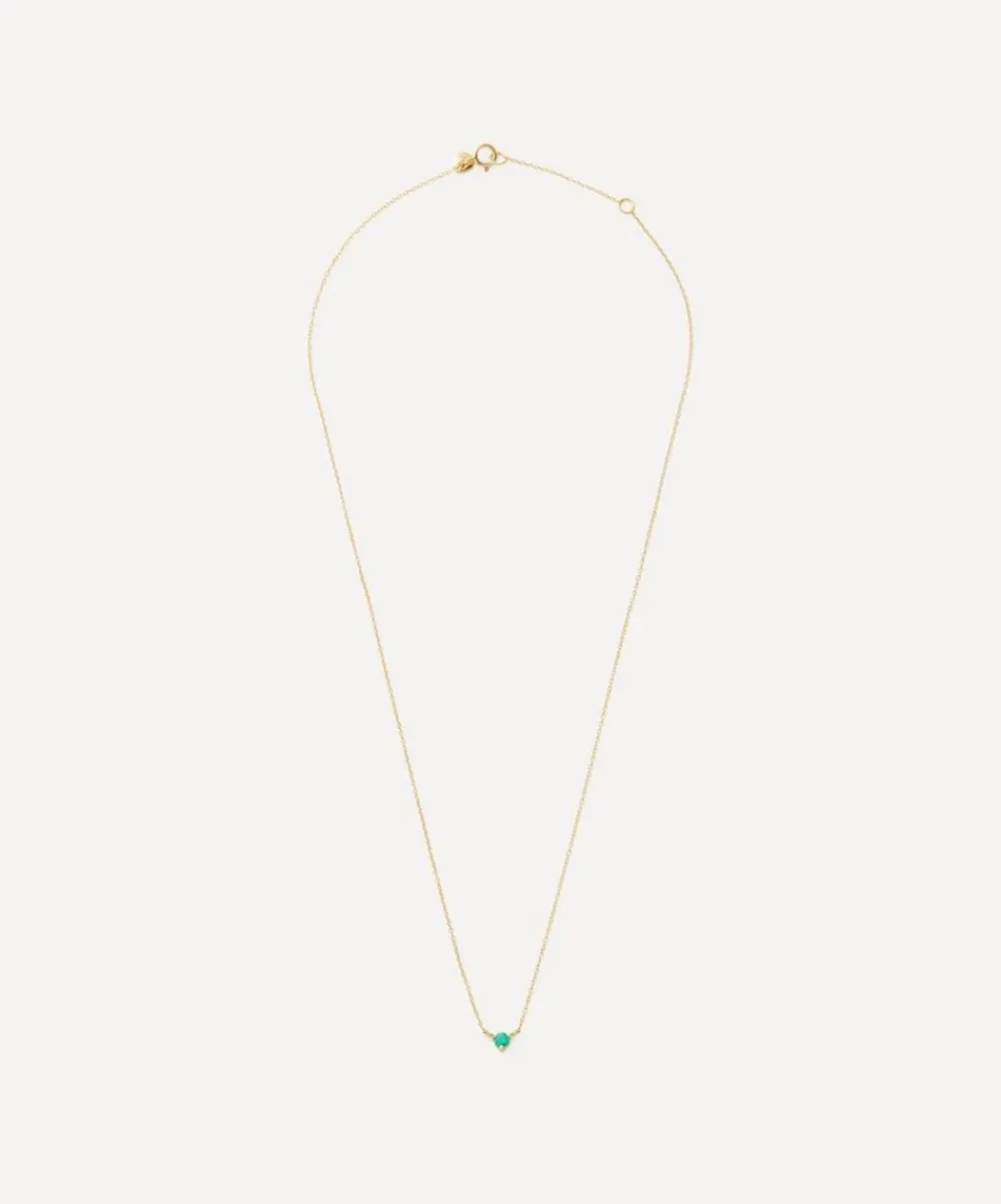 Satomi Kawakita Necklaces|Necklaces^18ct Gold Emerald Birthstone Necklace