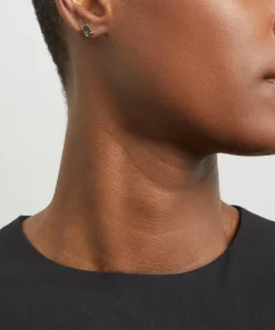 Suzanne Kalan Earrings|Earrings^14ct Gold Emerald Cut Green Envy Topaz Stud Earrings