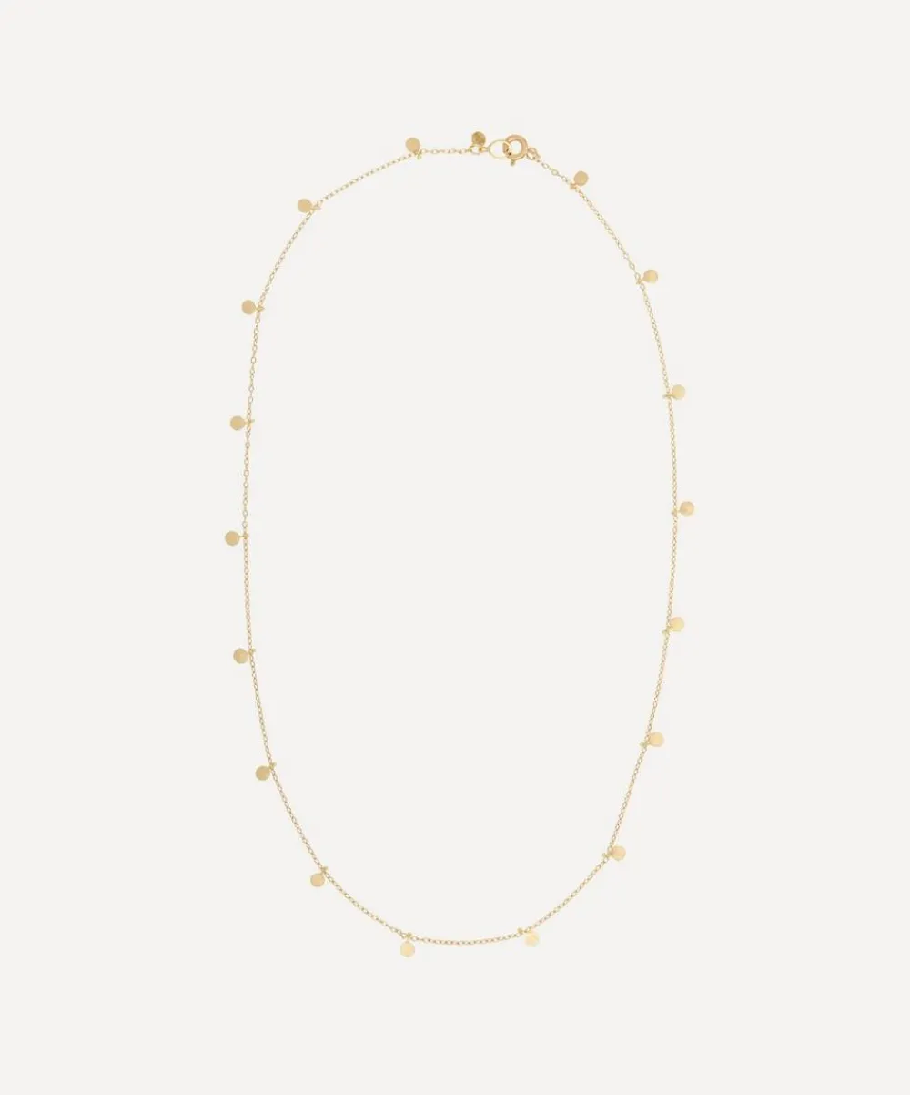 Sia Taylor Necklaces|Necklaces^18ct Gold Even Tiny Dots Necklace