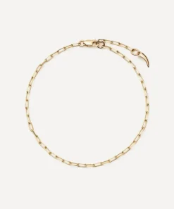 Missoma Bracelets|Bracelets^14ct Gold Fine Classic Paperclip Chain Bracelet