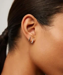 Missoma Earrings|Earrings^14ct Gold Fine Claw Huggie Hoop Earrings