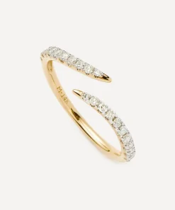Missoma Rings|Rings^14ct Gold Fine Open Claw Ring