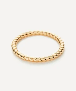 Missoma Rings|Rings^14ct Gold Fine Rope Stacking Ring
