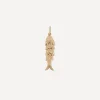 Anna + Nina Charms & Pendants^9ct Gold Fins of Fortune Necklace Charm