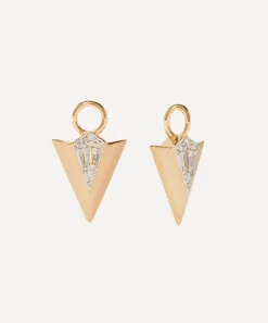 Annoushka Earrings|Earrings^18ct Gold Flight Arrow Diamond Earring Drops