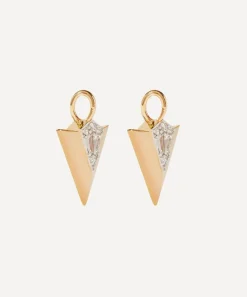 Annoushka Earrings|Earrings^18ct Gold Flight Arrow Diamond Earring Drops