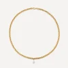 Yvonne Léon Necklaces|Necklaces^18ct Gold Floating Pear Cut Diamond Necklace