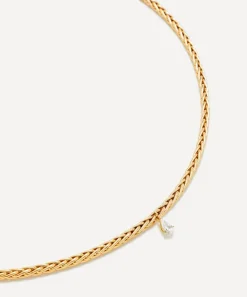 Yvonne Léon Necklaces|Necklaces^18ct Gold Floating Pear Cut Diamond Necklace