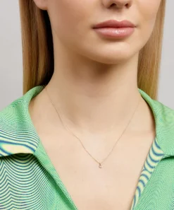 AURUM + GREY Necklaces^9ct Gold G Initial Pendant Necklace