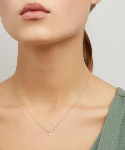 AURUM + GREY Necklaces^9ct Gold H Initial Pendant Necklace