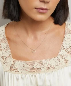 Roxanne First Necklaces|Necklaces^14ct Gold Have a Nice Day Diamond Pendant Necklace