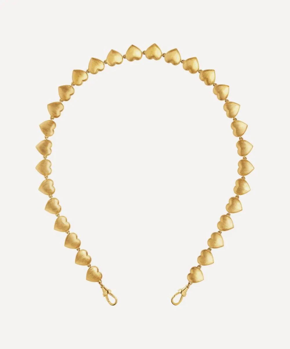 Marie Lichtenberg Necklaces|Necklaces^18ct Gold Heart Chain Necklace