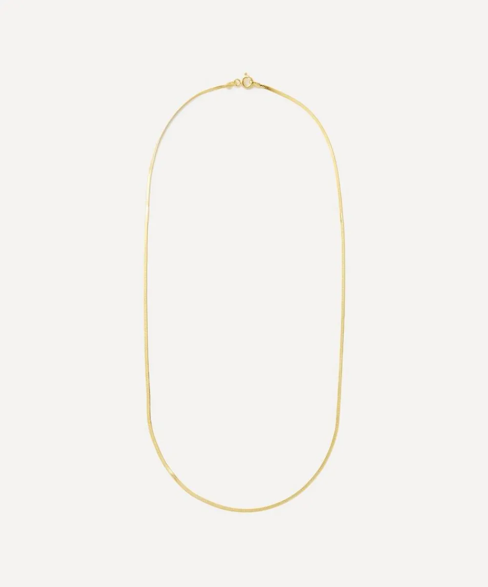 Satomi Kawakita Necklaces|Necklaces^14ct Gold Herringbone Necklace