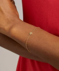 Liberty Bracelets|Bracelets^9ct Gold Ianthe Star Blue Sapphire Bracelet