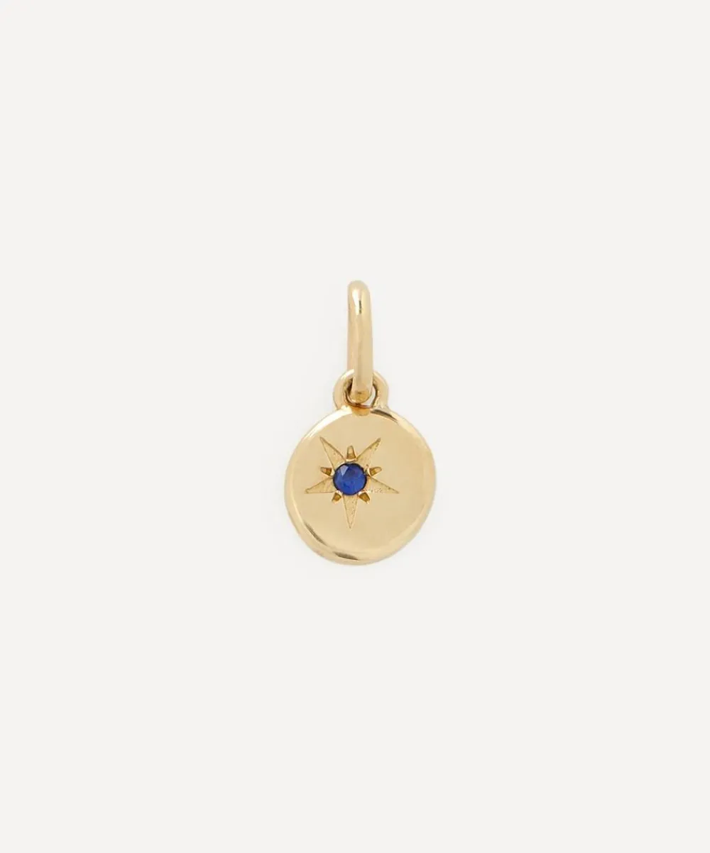 Liberty Charms & Pendants|Charms & Pendants^9ct Gold Ianthe Star Blue Sapphire Pendant