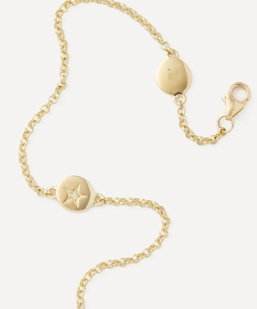 Liberty Bracelets|Bracelets^9ct Gold Ianthe Star Diamond Bracelet