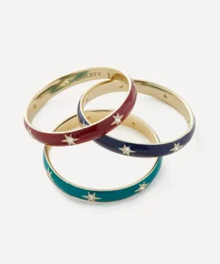 Liberty Rings|Rings^9ct Gold Ianthe Star Glazed Diamond Band Ring