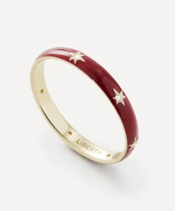 Liberty Rings|Rings^9ct Gold Ianthe Star Glazed Diamond Band Ring