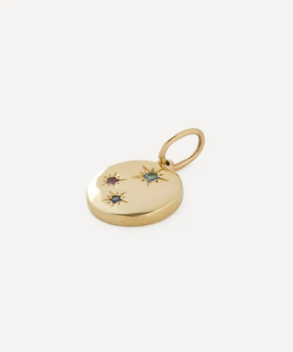 Liberty Charms & Pendants|Charms & Pendants^9ct Gold Ianthe Star Large Rainbow Pendant