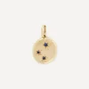 Liberty Charms & Pendants|Charms & Pendants^9ct Gold Ianthe Star Large Blue Sapphire Pendant