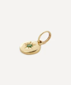 Liberty Charms & Pendants|Charms & Pendants^9ct Gold Ianthe Star Tsavorite Pendant