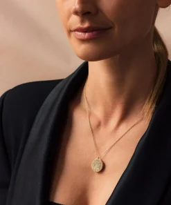 Astley Clarke Charms & Pendants^14ct Gold Icon Diamond Pendant Necklace