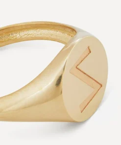 Liberty Rings|Rings^9ct Gold Initial Signet Ring - Z
