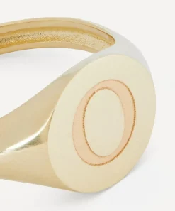 Liberty Rings|Rings^9ct Gold Initial Signet Ring - O