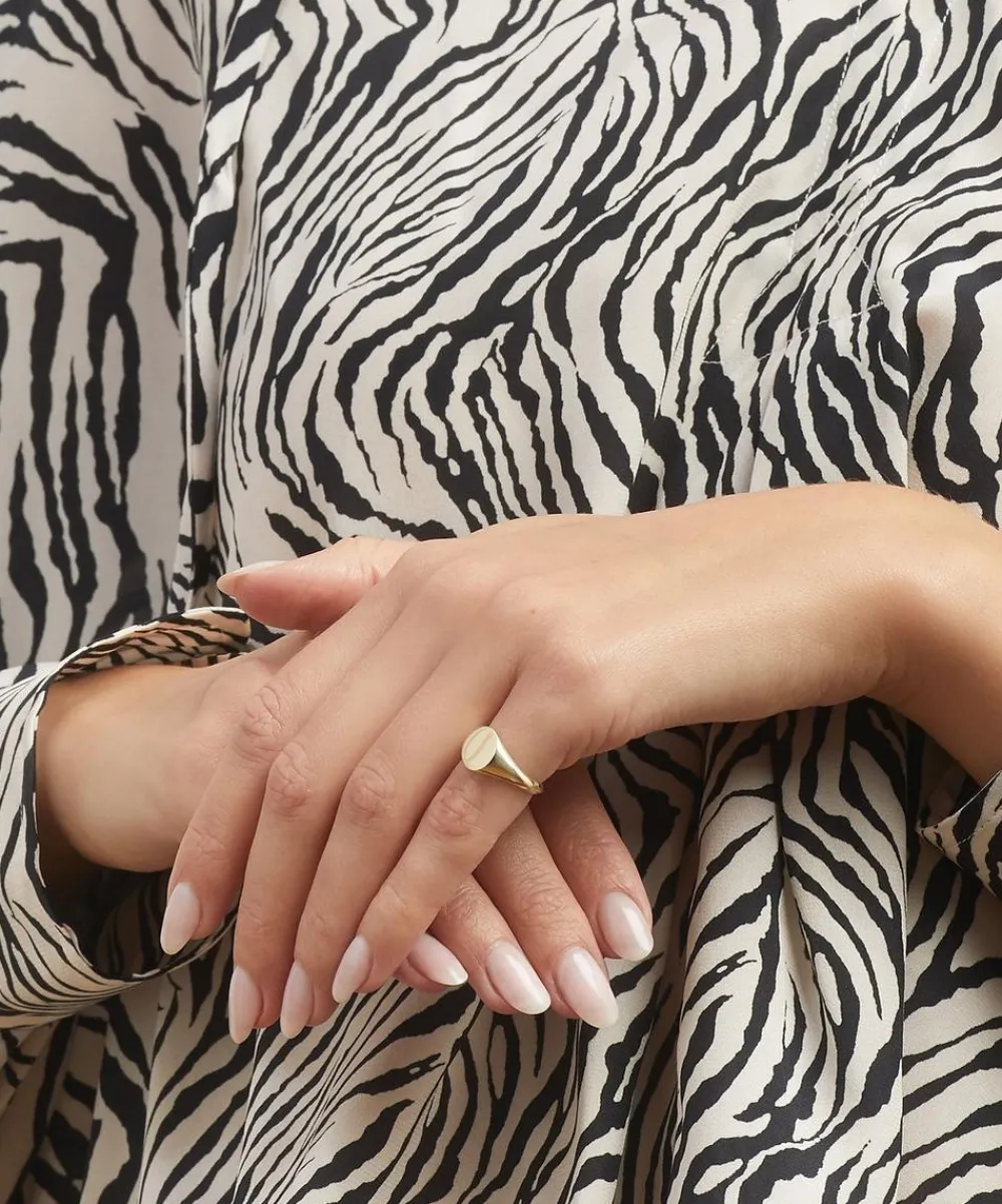 Liberty Rings|Rings^9ct Gold Initial Signet Ring - J