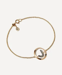 Annoushka Bracelets|Bracelets^18ct Gold J Initial Bracelet