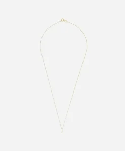 AURUM + GREY Necklaces^9ct Gold J Initial Pendant Necklace