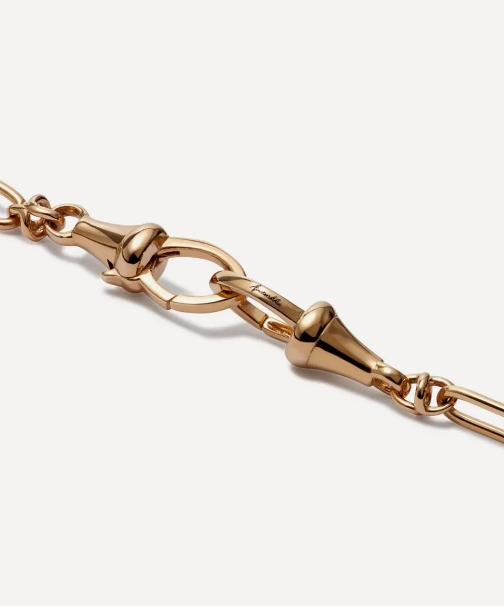 Annoushka Necklaces|Necklaces^14ct Gold Knuckle Classic Link Chain Necklace