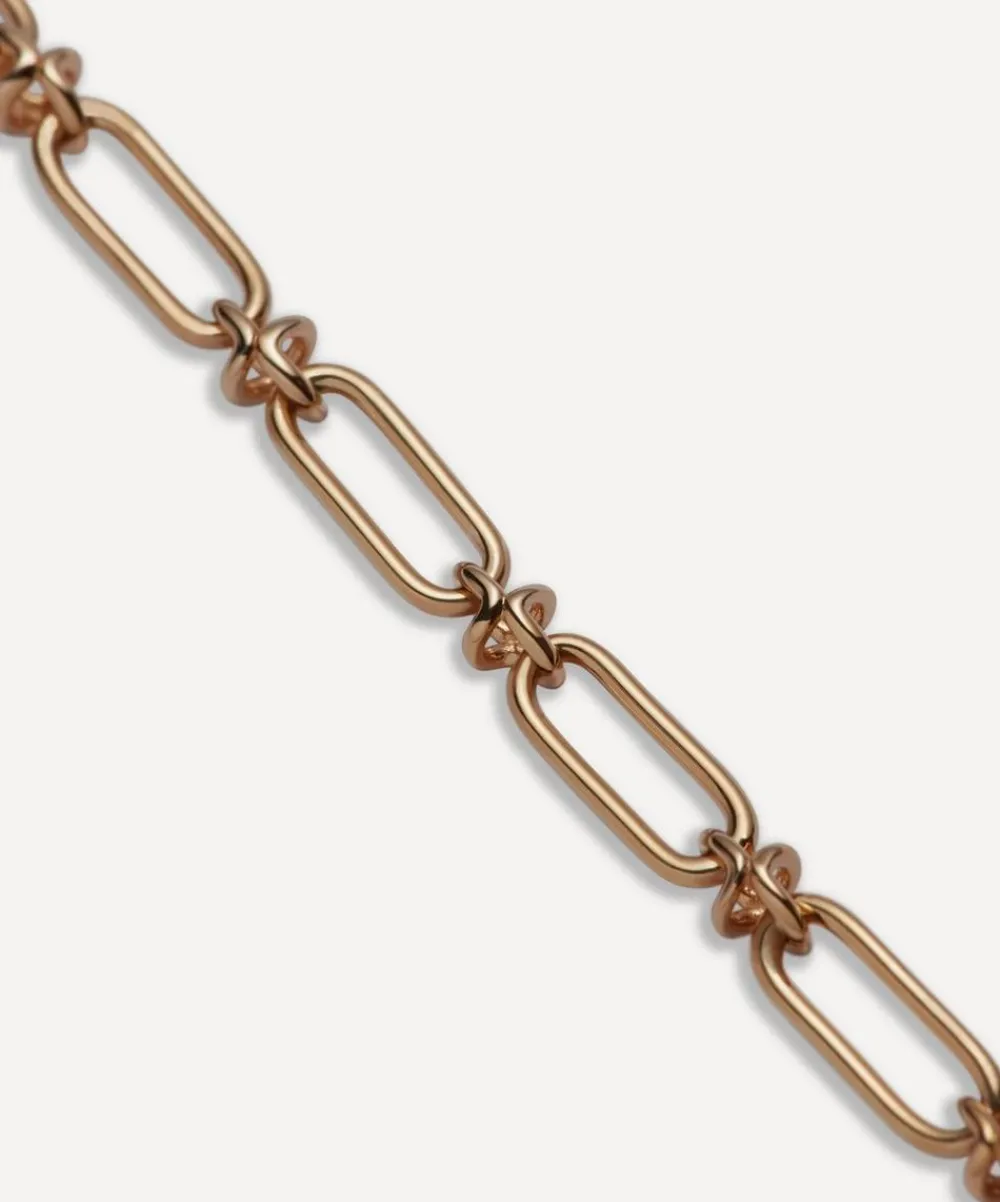 Annoushka Necklaces|Necklaces^14ct Gold Knuckle Classic Link Chain Necklace