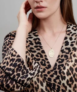 Brooke Gregson Necklaces|Necklaces^14ct Gold Leo Astrology Diamond Necklace
