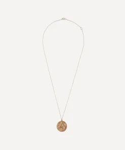 Brooke Gregson Necklaces^14ct Gold Libra Astrology Diamond Necklace