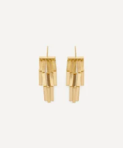 Sia Taylor Earrings|Earrings^18ct Gold Long Rainfall Drop Earrings
