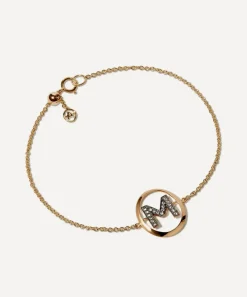 Annoushka Bracelets|Bracelets^18ct Gold M Initial Bracelet