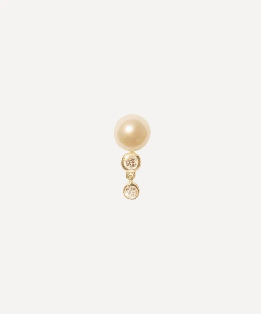 Pascale Monvoisin Earrings|Earrings^9ct Gold Martha N°1 Stud Earring