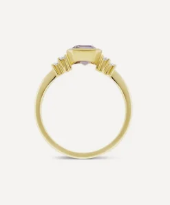 Dinny Hall Rings|Rings^18ct Gold Mila Lilac Sapphire and Diamond Ring