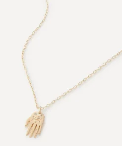 Celine Daoust Necklaces|Necklaces^14ct Gold Mini Dharma’s Hand Pendant Necklace