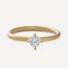 Satomi Kawakita Rings|Rings^18ct Gold 4.5mm Noble White Diamond Ring