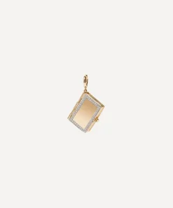 Annoushka Charms & Pendants|Charms & Pendants^18ct Gold Mythology Diamond Book Locket Charm