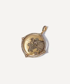 Annoushka Charms & Pendants|Charms & Pendants^18ct Gold Mythology Diamond Globe Pendant
