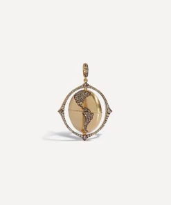 Annoushka Charms & Pendants|Charms & Pendants^18ct Gold Mythology Diamond Globe Pendant