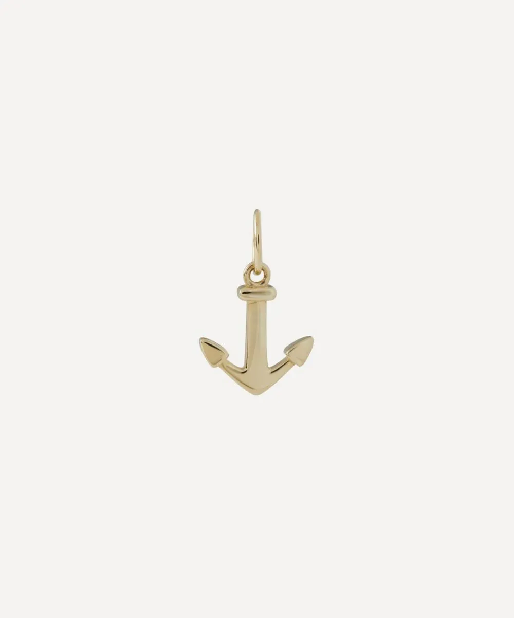 Liberty Charms & Pendants|Charms & Pendants^9ct Gold Nautical Anchor Pendant