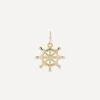 Liberty Charms & Pendants|Charms & Pendants^9ct Gold Nautical Helm Pendant