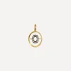 Annoushka Charms & Pendants|Charms & Pendants^18ct Gold O Diamond Initial Pendant