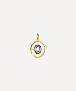 Annoushka Charms & Pendants|Charms & Pendants^18ct Gold O Diamond Initial Pendant