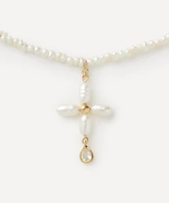 Pascale Monvoisin Necklaces^9ct Gold Palerme N°2 Pearl Choker Necklace