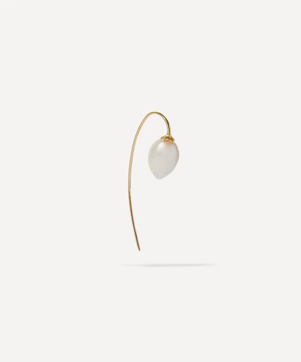 Annoushka Earrings|Earrings^18ct Gold Pearl French Single Hook Earring
